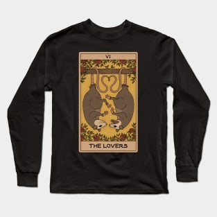 The Lovers - Possum Tarot Long Sleeve T-Shirt